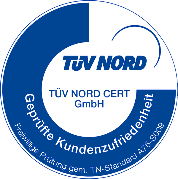 TÜV-certificering voor klanttevredenheid