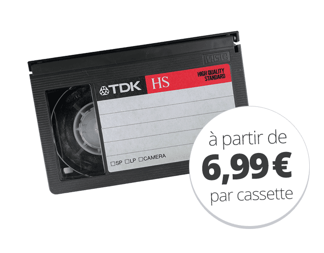 Cassette vidéo Hi8 Paris – On numerise